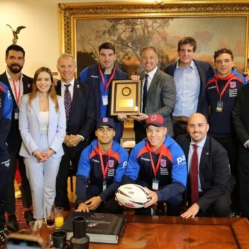 Selección chilena de Rugby recibe distinción en la Cámara