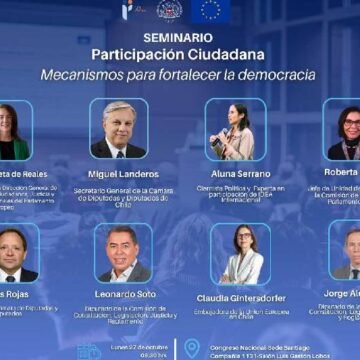 Fortalecer la democracia: desafío que reúne a la Cámara, la Unión Europea e IDEA