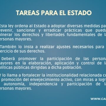Cámara respaldó ley que promueve derechos para las personas mayores